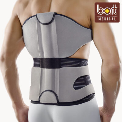 BORT DorsoFX Rückenorthese - Immobilisierungsorthese zur sicheren Stabilisierung der Brustwirbelsaeule bis TH 8